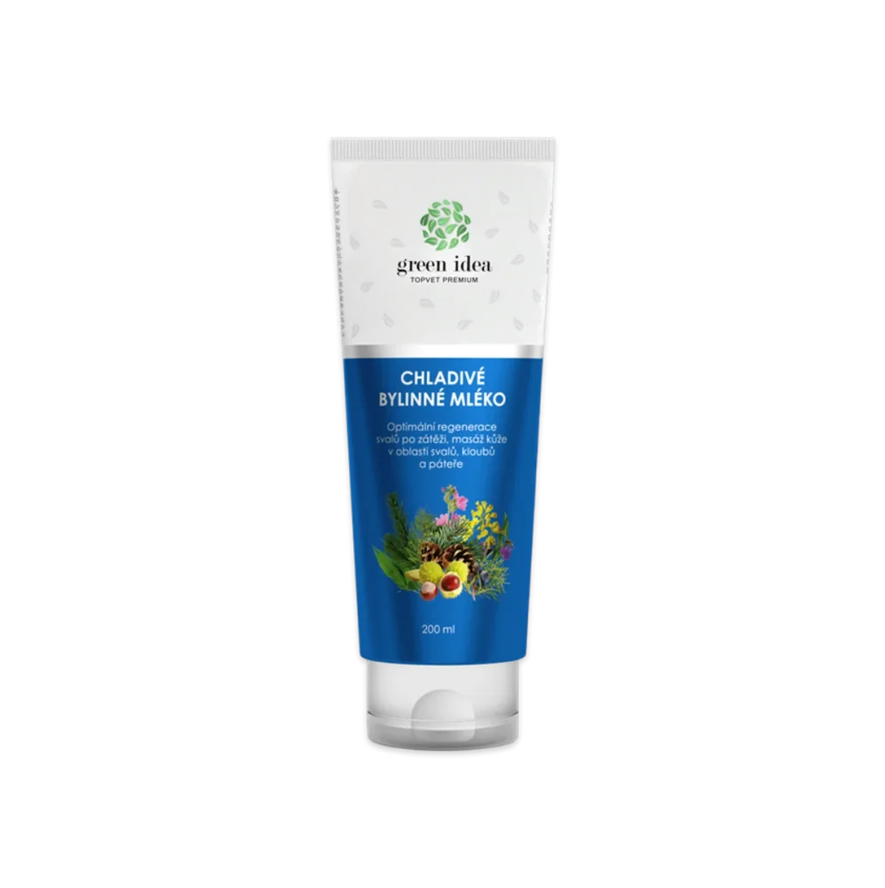 Chladivé bylinné mléko 200 ml - Green idea