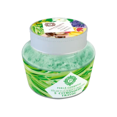 Cukrový peeling s citronovou trávou 200 g - Green idea