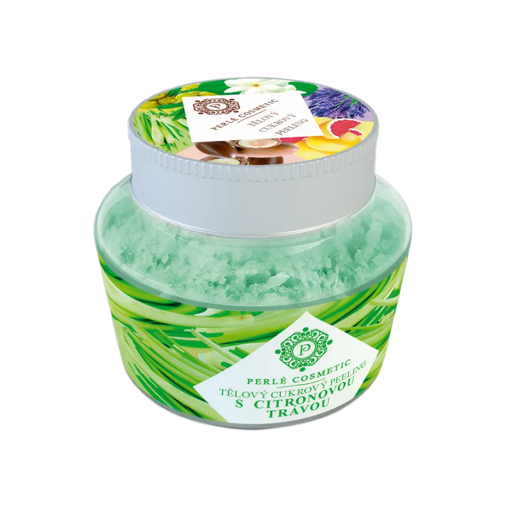 Cukrový peeling s citronovou trávou 200 g - Green idea