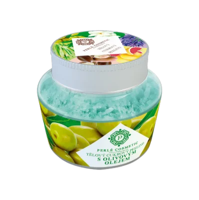 Cukrový peeling s olivovým olejem 200 g - Green idea