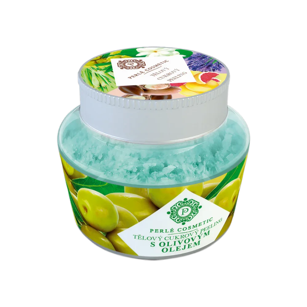 Cukrový peeling s olivovým olejem 200 g - Green idea