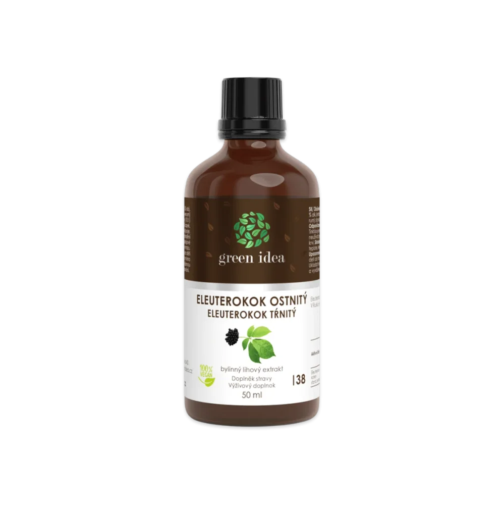 Eleuterokok tinktura - kapky 50 ml - Green idea