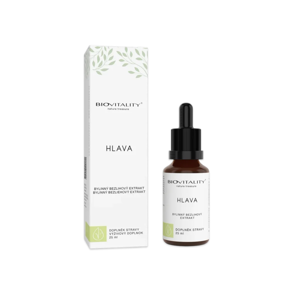 Hlava bezlihová tinktura - kapky 25 ml - Green idea