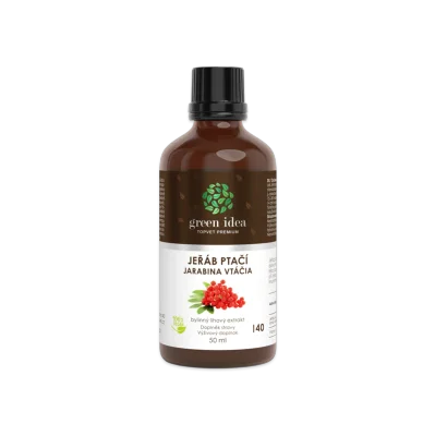 Jeřáb ptačí tinktura - kapky 50 ml - Green idea