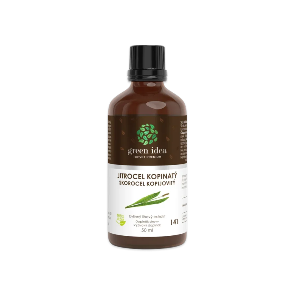 Jitrocel kopinatý tinktura - kapky 50 ml - Green idea