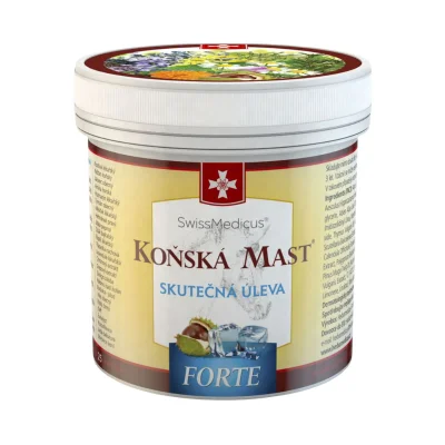 Koňská mast forte chladivá 250 ml - Green idea