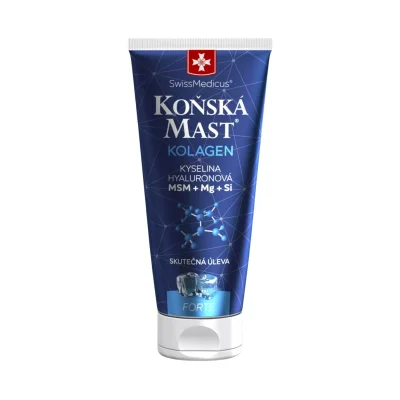 Koňská mast s kolagenem forte chladivá 200 ml - Green idea