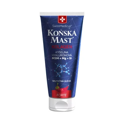 Koňská mast s kolagenem forte hřejivá 200 ml - Green idea