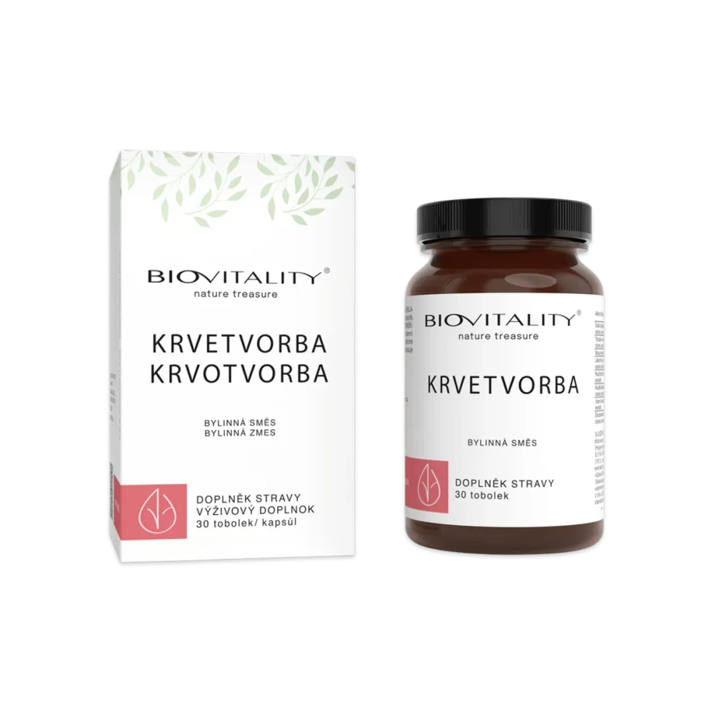 Krvetvorba - tobolky 30 ks - Green idea