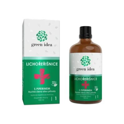 Lichořeřišnice+ s piperinem - bezlihová tinktura 100 ml - Green idea