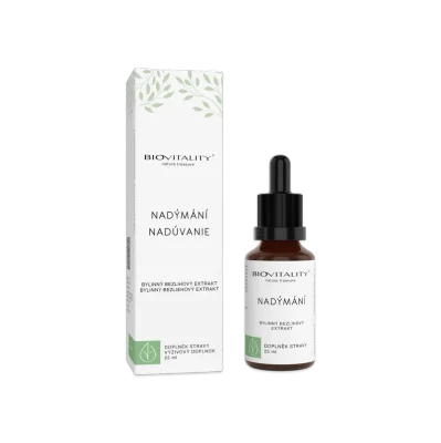Nadýmání bezlihová tinktura - kapky 25 ml - Green idea