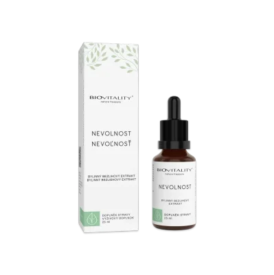 Nevolnost bezlihová tinktura - kapky 25 ml - Green idea