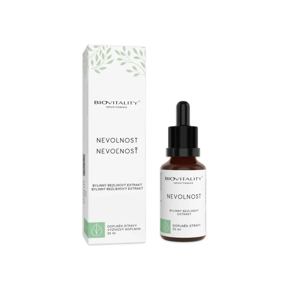 Nevolnost bezlihová tinktura - kapky 25 ml - Green idea