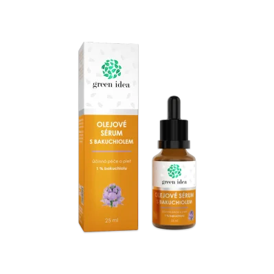 Olejové sérum s bakuchiolem 25 ml - Green idea