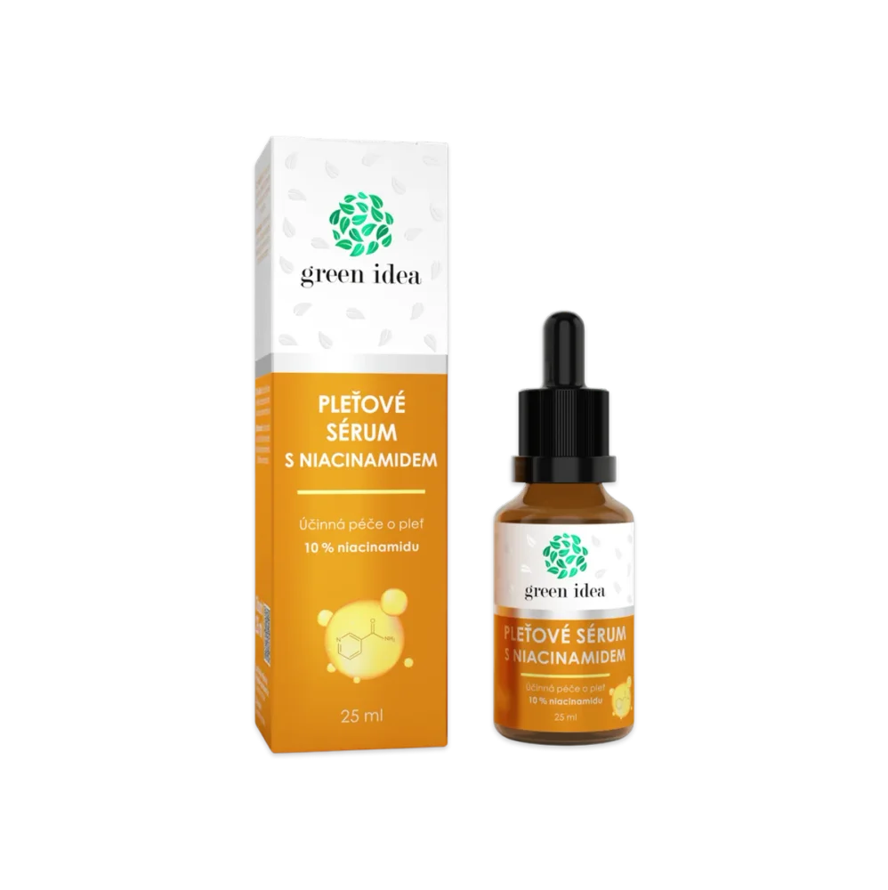 Pleťové sérum s niacinamidem 25 ml - Green idea