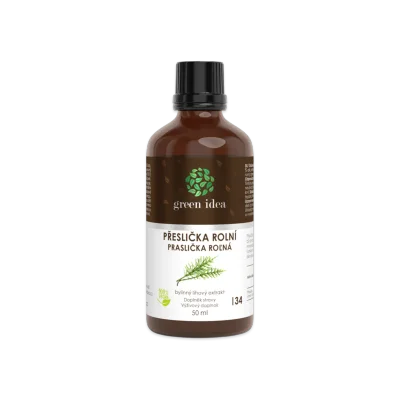 Přeslička rolní tinktura - kapky 50 ml - Green idea