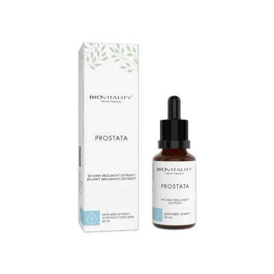 Prostata bezlihová tinktura - kapky 25 ml - Green idea
