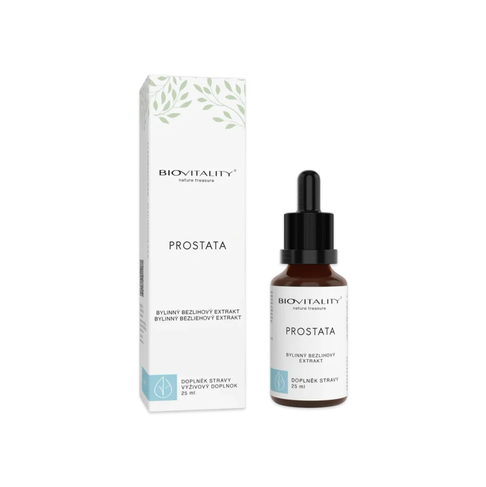 Prostata bezlihová tinktura - kapky 25 ml - Green idea