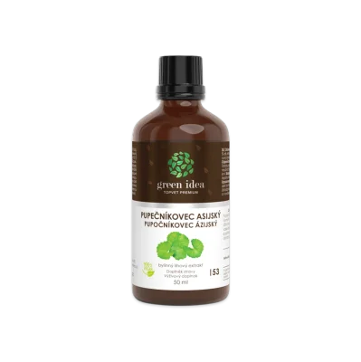Pupečníkovec asijský tinktura - kapky 50 ml - Green idea