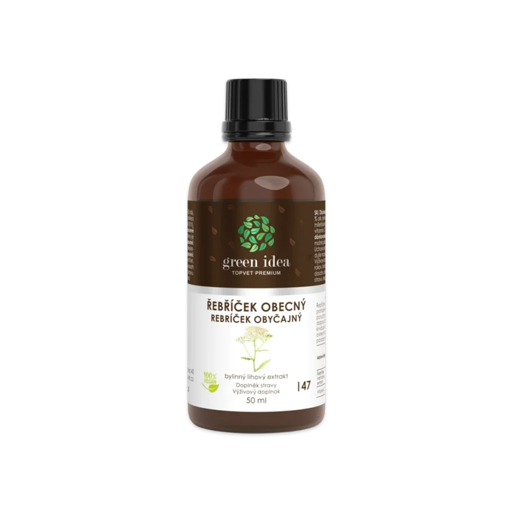 Řebříček obecný tinktura - kapky 50 ml - Green idea
