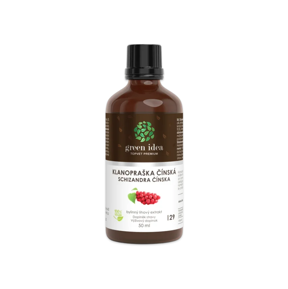 Schizandra - Klanopraška tinktura - kapky 50 ml - Green idea