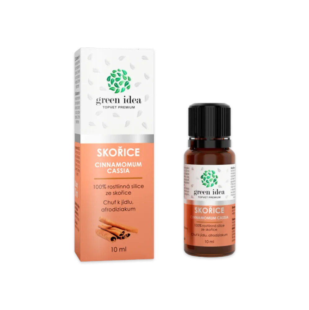 Skořice - 100% silice 10 ml - Green idea