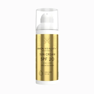 Sun cream SPF 20 - sun care 50 ml - Green idea