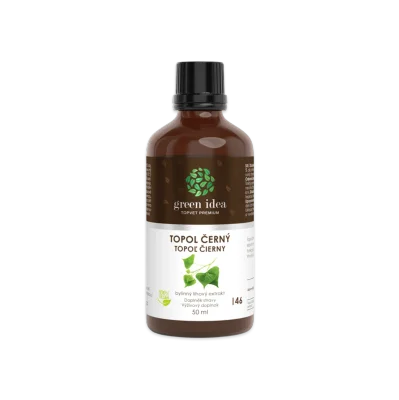 Topol černý tinktura - kapky 50 ml - Green idea