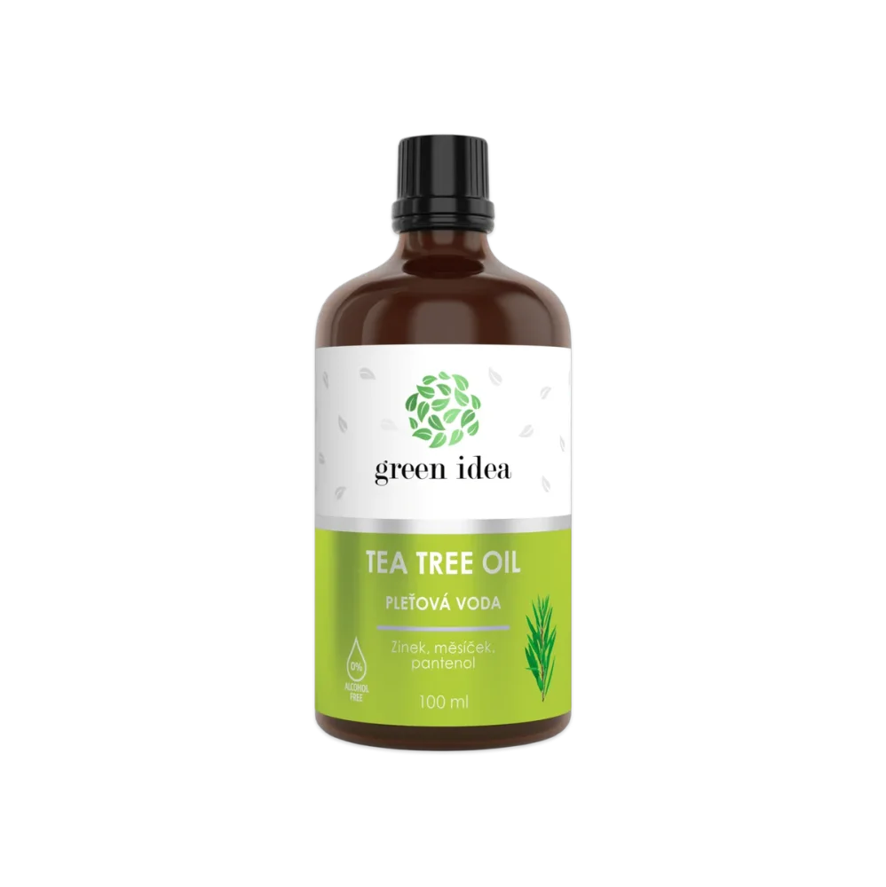 TTO pleťová voda s měsíčkem; panthenolem a zinkem bez alkoholu 100 ml - Green idea