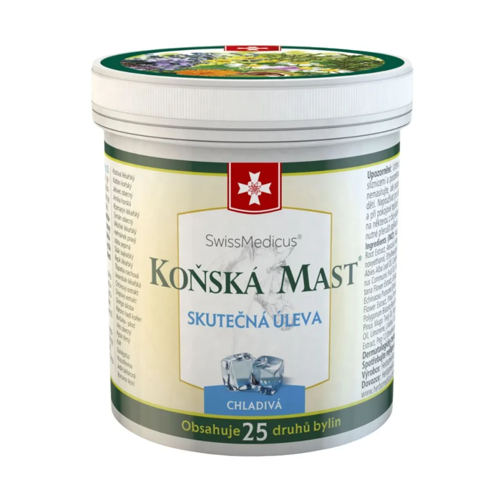 Koňská mast chladivá 500 ml - Green idea