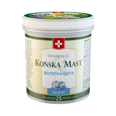 Koňská mast chladivá 250 ml - Green idea