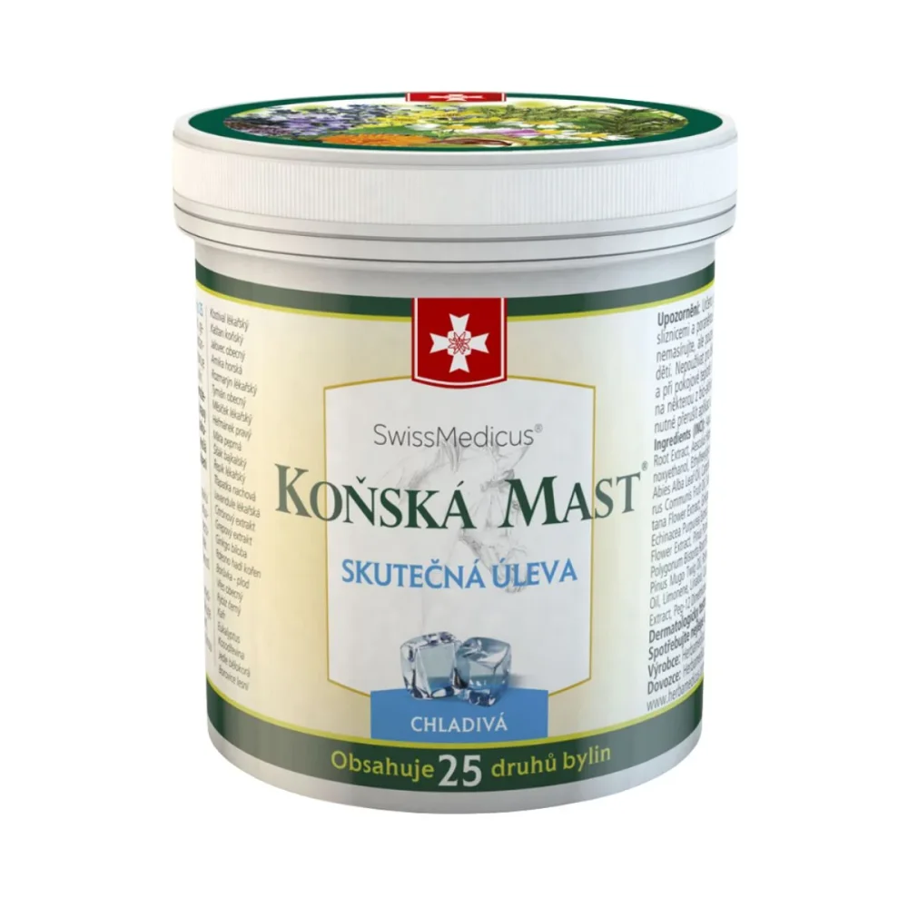 Koňská mast chladivá 250 ml - Green idea