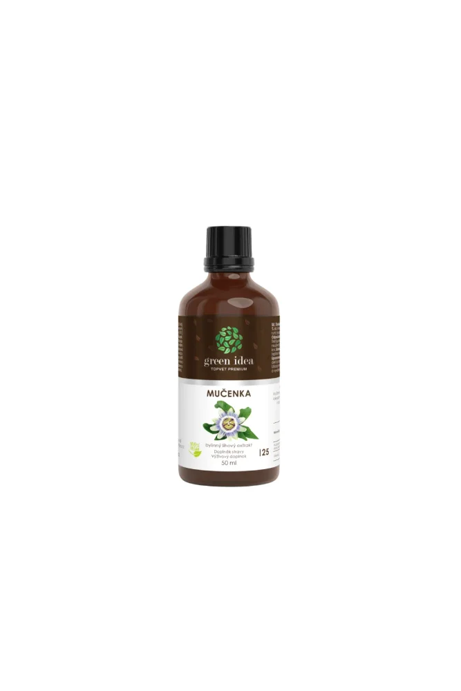 Mučenka tinktura - kapky 50 ml - Green idea