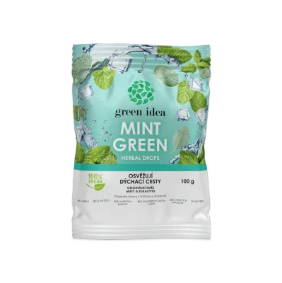 Mint green - bylinné bonbóny 100 g - Green idea