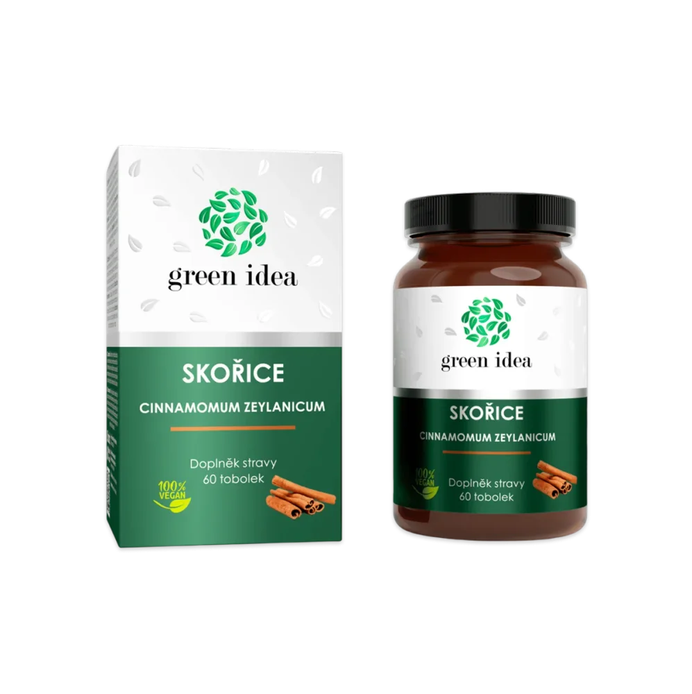 Skořice - tobolky 60 ks - Green idea