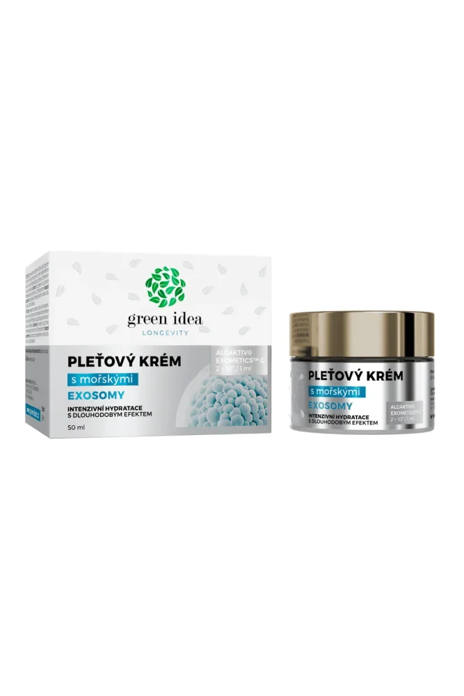 Pleťový krém s exosomy 50 ml - Green idea