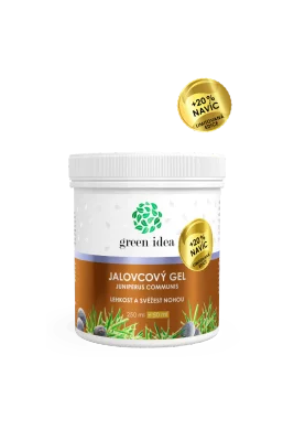 Jalovcový masážní gel - limitovaná edice + 20 % NAVÍC 300 ml - Green idea