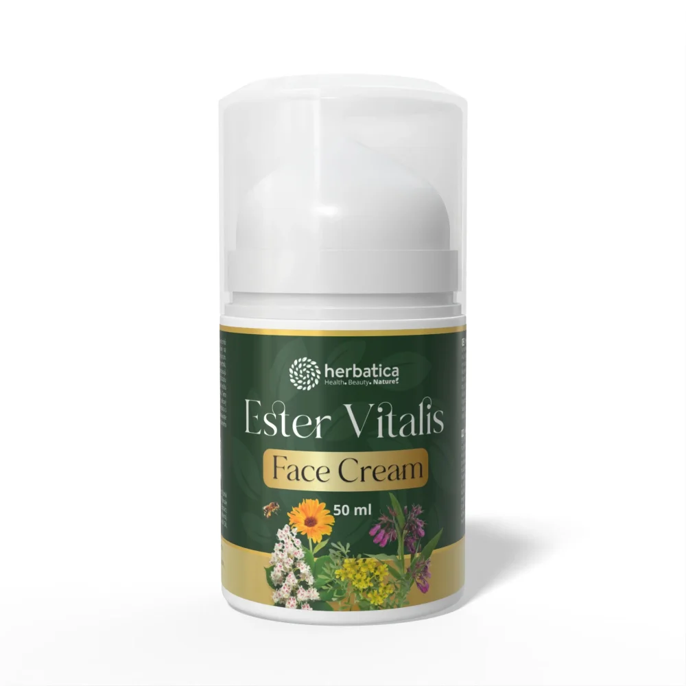 Ester Vitalis Face Cream – revitalizační pleťový krém pro zralou a unavenou pleť – 50 ml - Herbatica